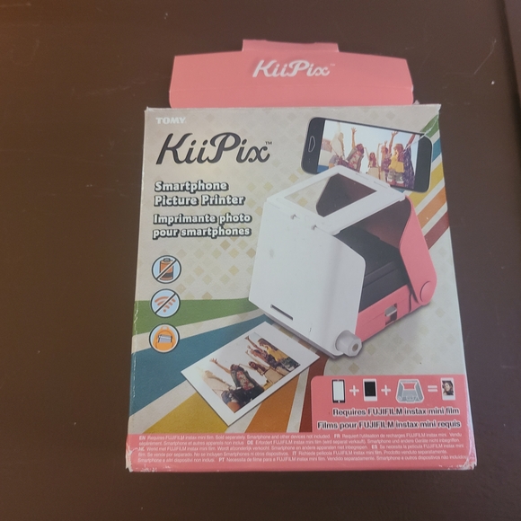 KiiPix Pink Instant Photo Printer by - Picture 4 of 4